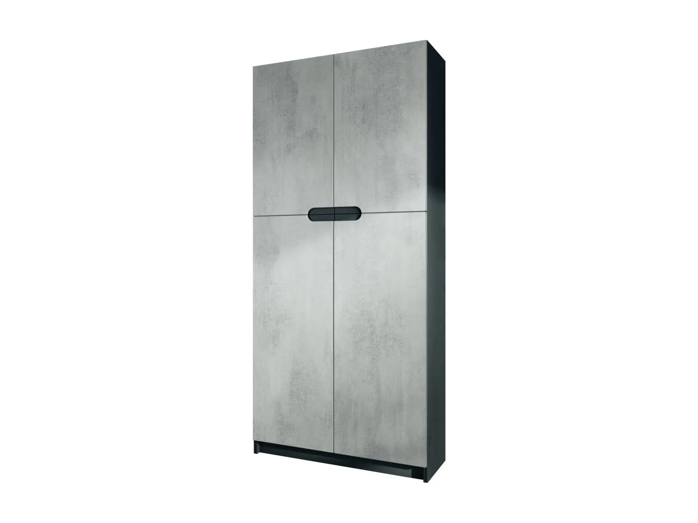BÜROSCHRANK Logan Fronten in Beton Oxid Optik