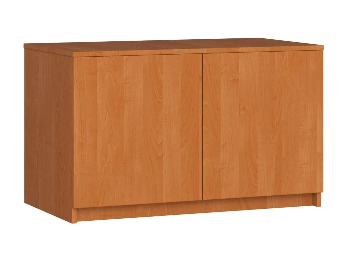 Schrankaufsatz für Kleiderschrank AKORD S90 Erle 90 cm 2 Türen 2 Ebenen B90 x H55 x T51 cm