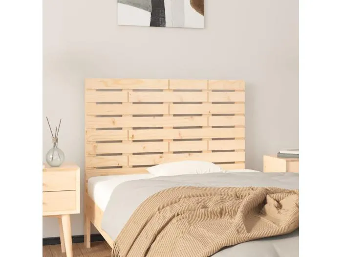 Wand-Kopfteil für Bett | Bett-Kopfteil 81x3x63 cm Massivholz Kiefer -MN166821