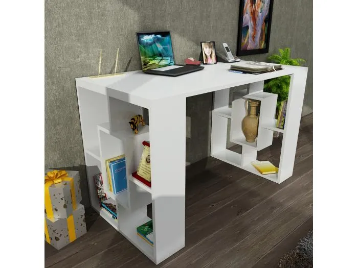 Schreibtisch Valancia Weiß