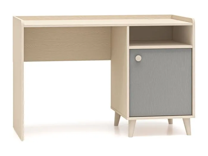 SCHREIBTISCH Mevel Wüstensand / Palladiumgrau 120 / 58 / 80cm