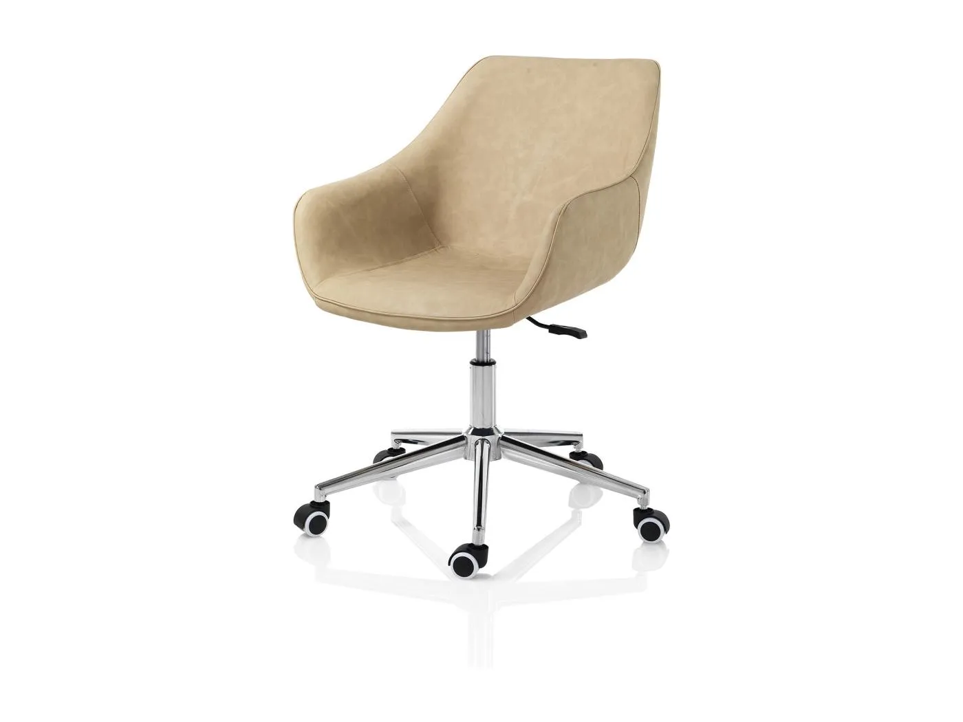 Bürostuhl mit Rollen YAREN sandfarbe
