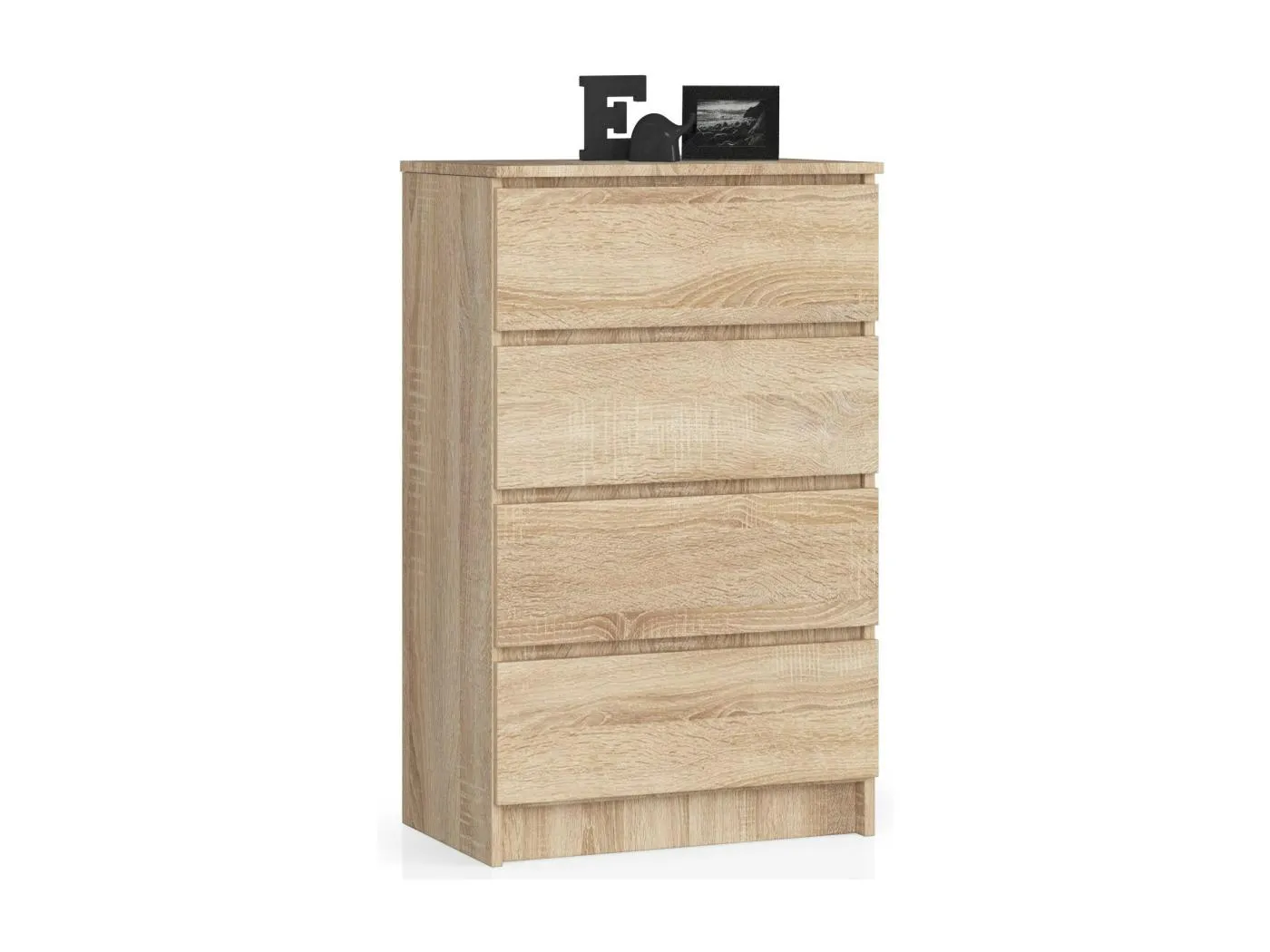 Kommode AKORD K60 Sonoma-Eiche 60 cm 4 Schubladen B60 x H99 x T40 cm