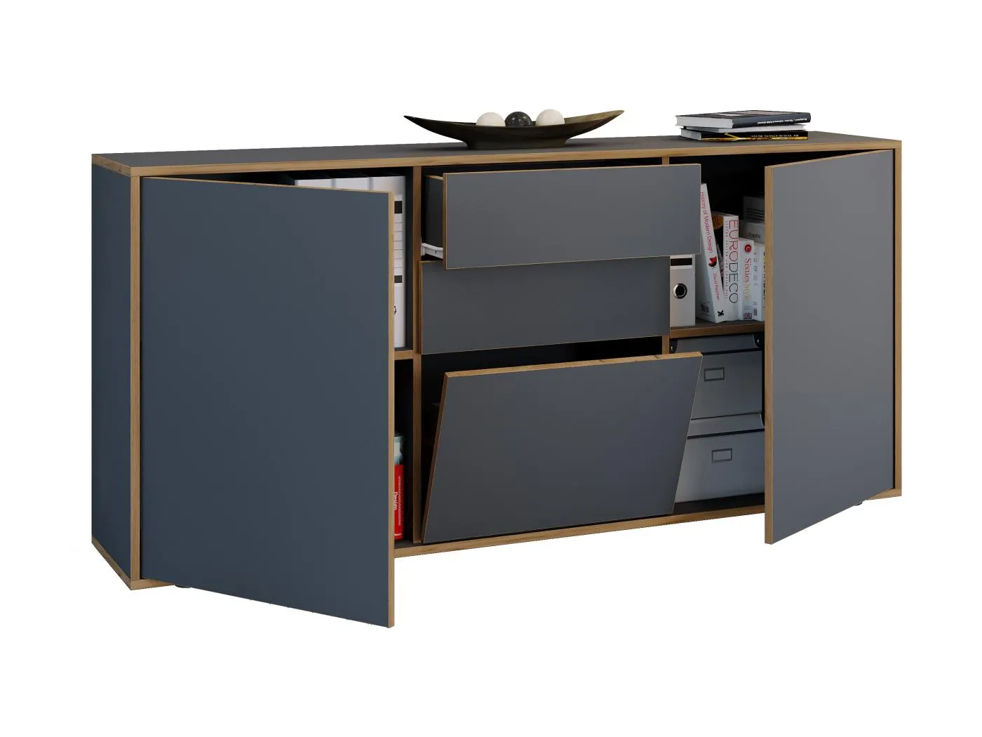 Holz Kommode Sideboard Salia Breite 160 Schublade