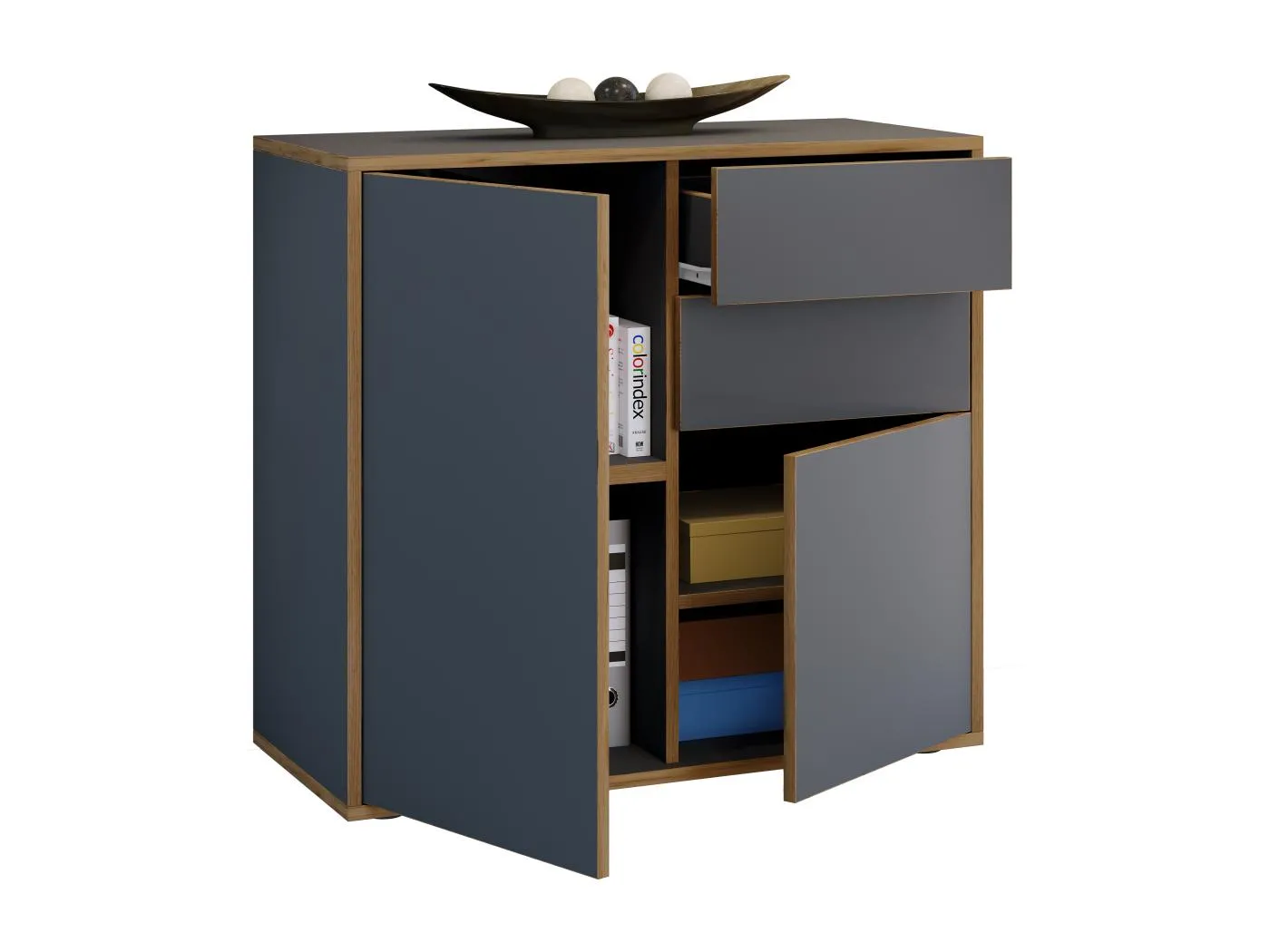 Holz Kommode Sideboard Salia Breite 80 Schublade