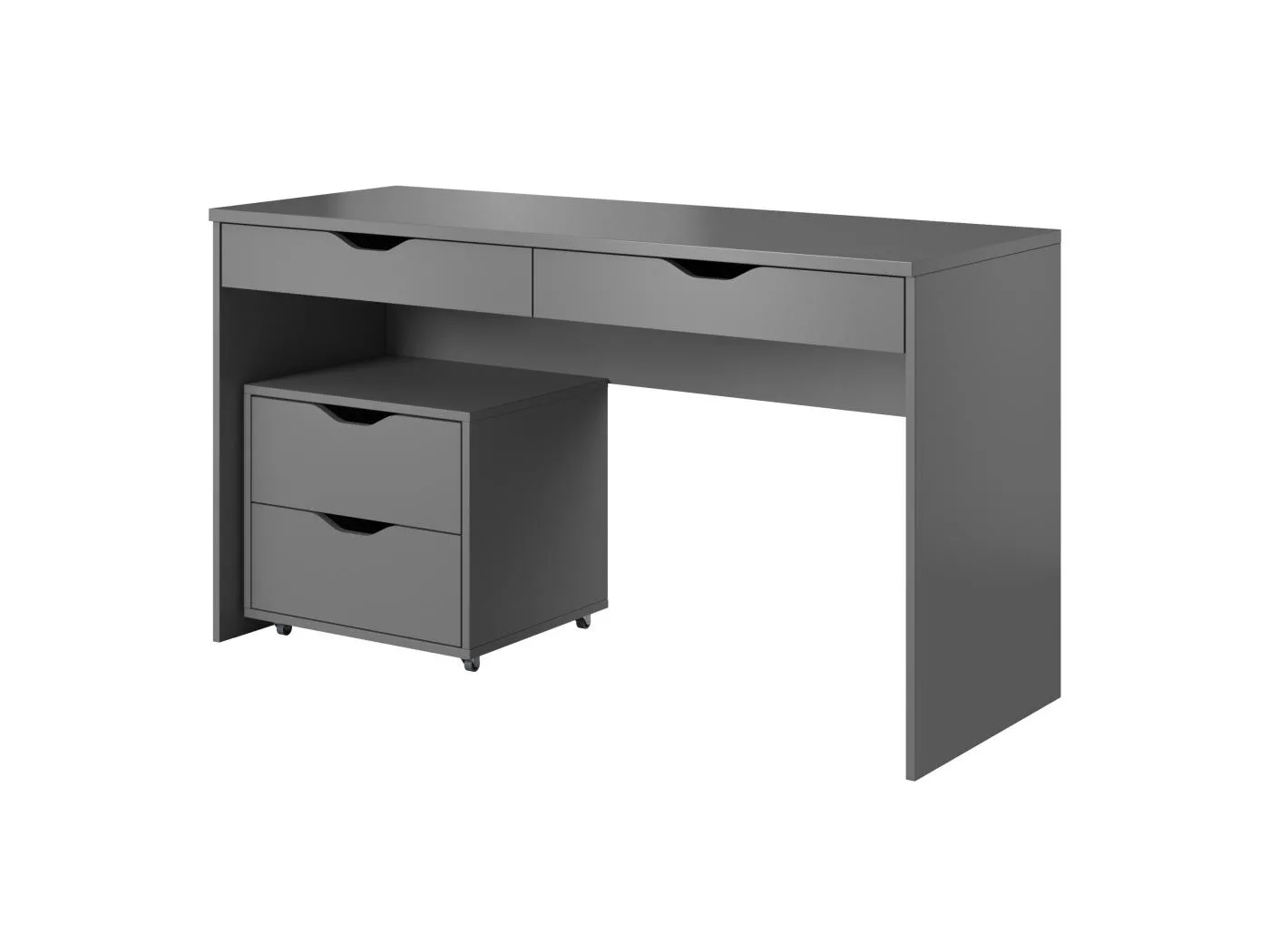 Schreibtisch MATI (2er Set) 139x51x76 Grau