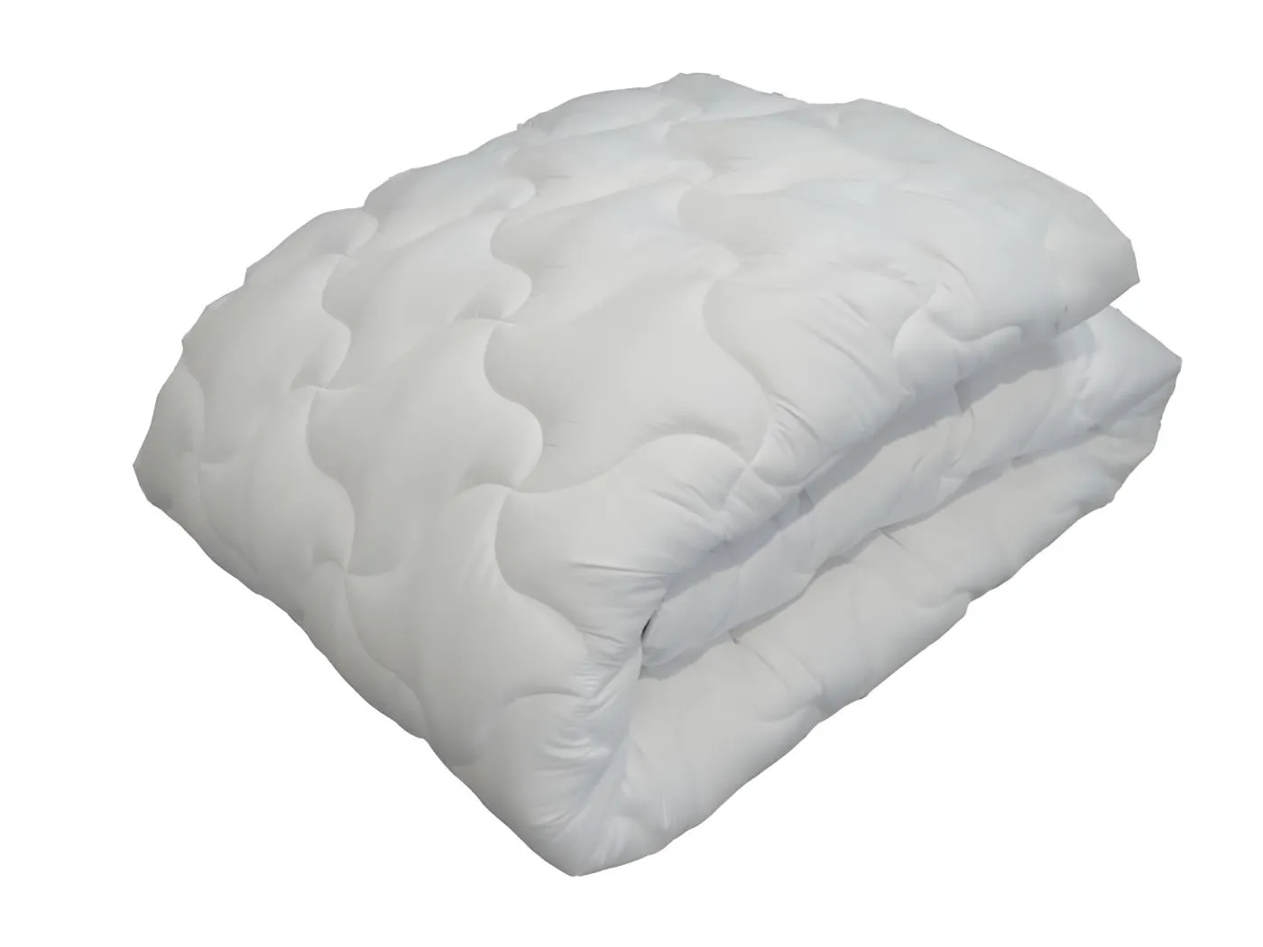 Warme Bettdecke Absolute Weichheit 140x200 cm weiß