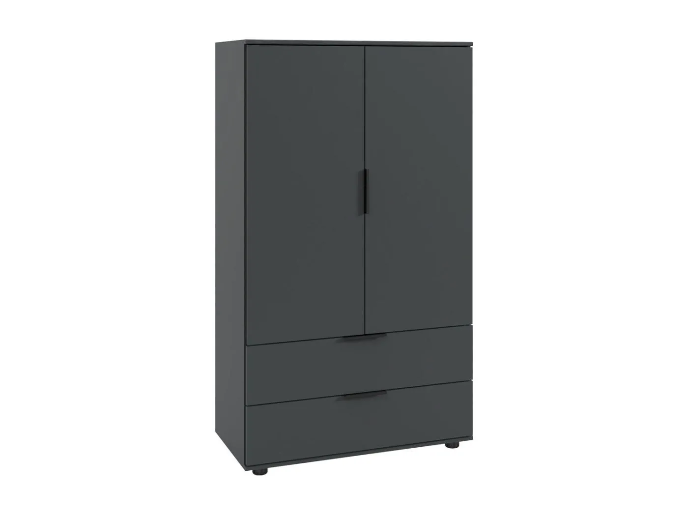 WÄSCHESCHRANK Easy Plus graphit 81 / 40 / 140cm