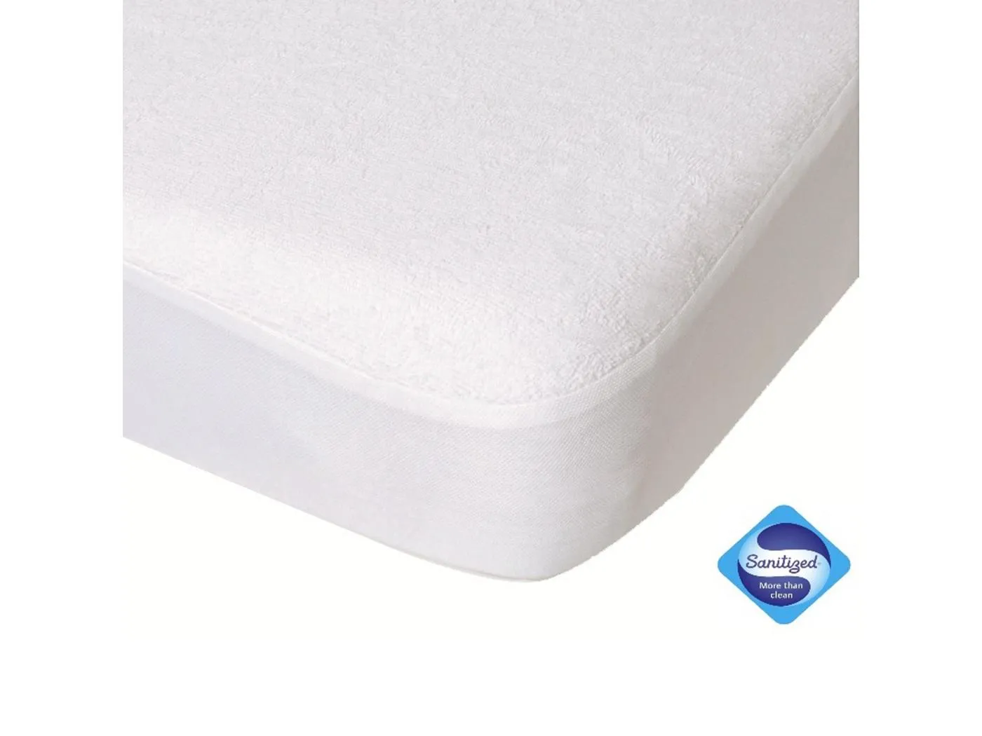 Wasserdichtes Spannbettlaken – Weiß – 50 x 85 cm