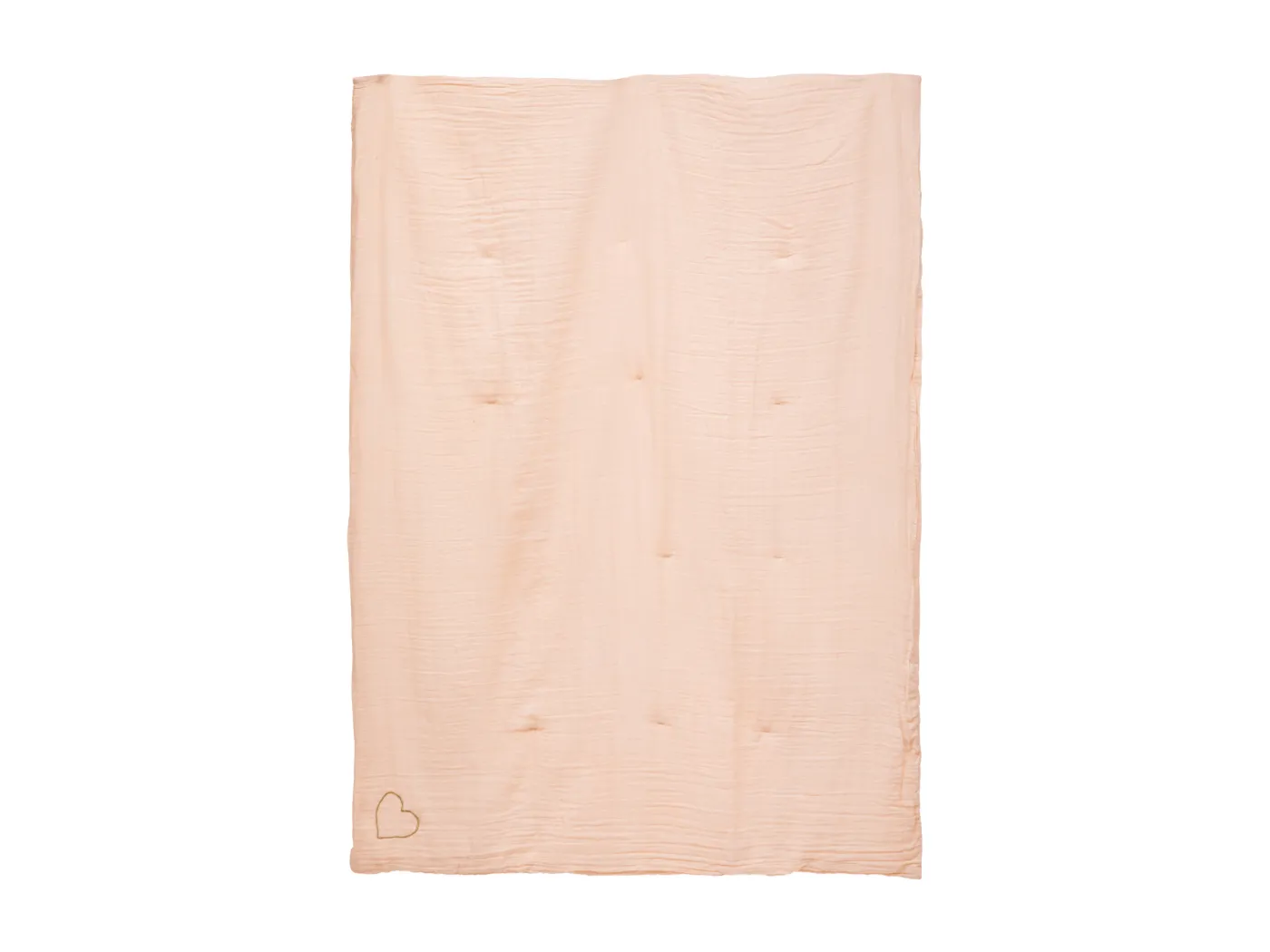 Baumwollgaze-Steppdecke 100 x 140 cm