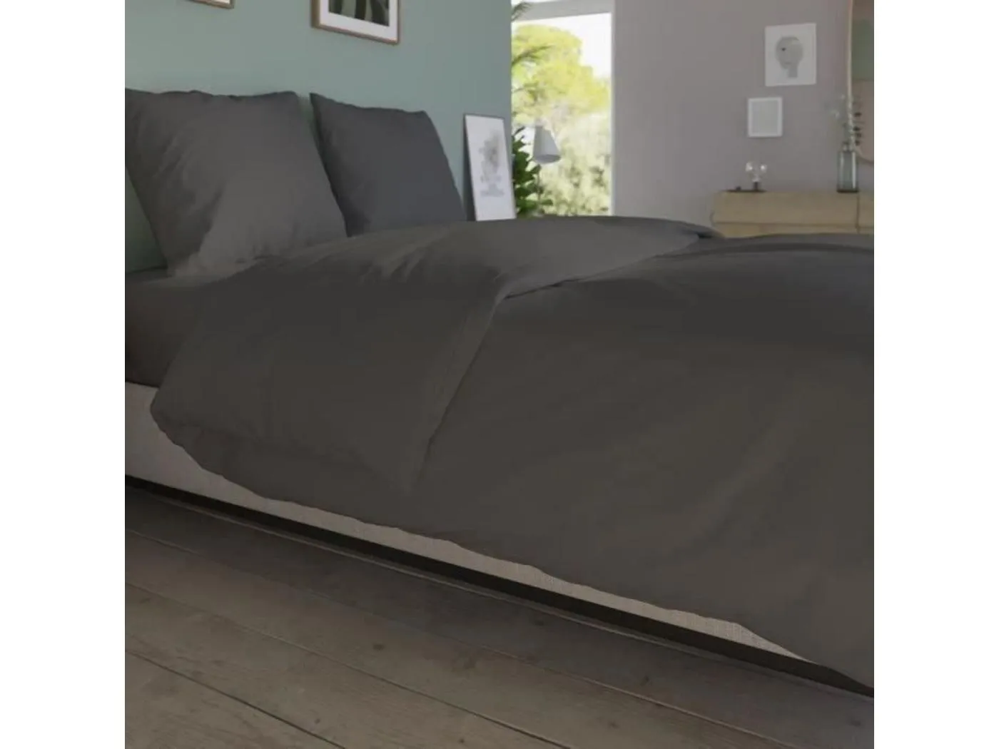 Bettbezug – 140 x 200 cm – Baumwolle – antibakteriell