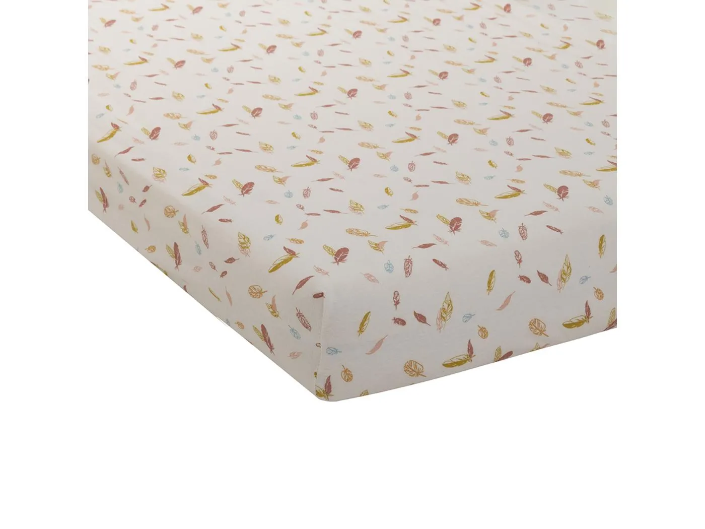 BEDRUCKTES JERSEYSPANNBLATT 60 x 120 cm HAPPY