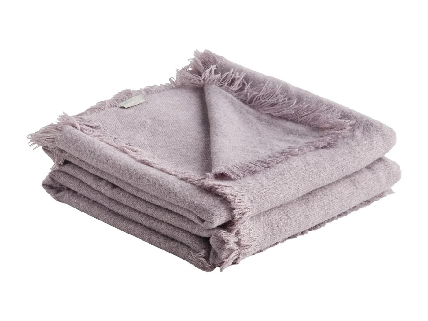 Acryldecke Nicare hellviolett 130x170