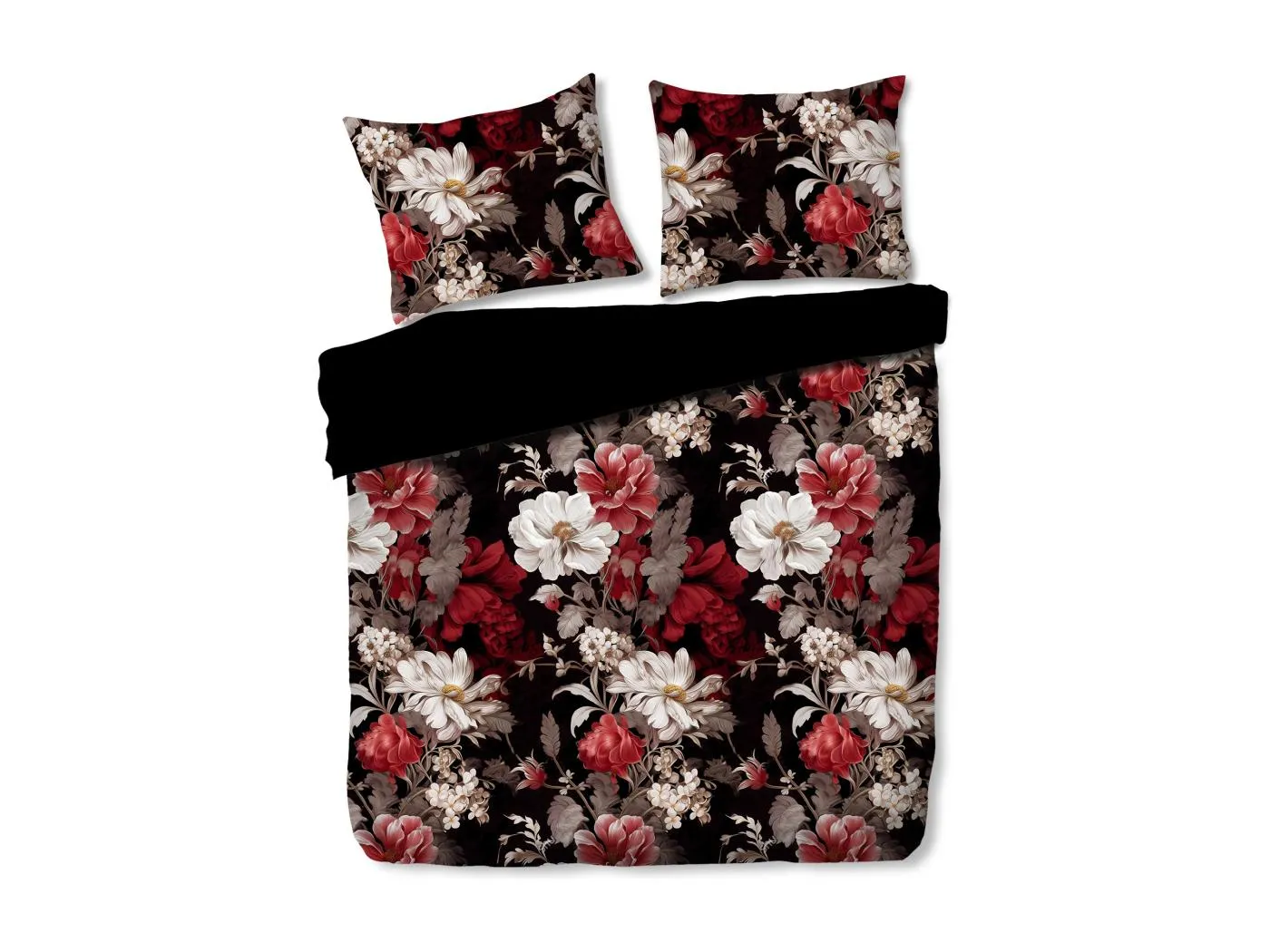 Bettwäsche Riberia Dunkelrot 200x220