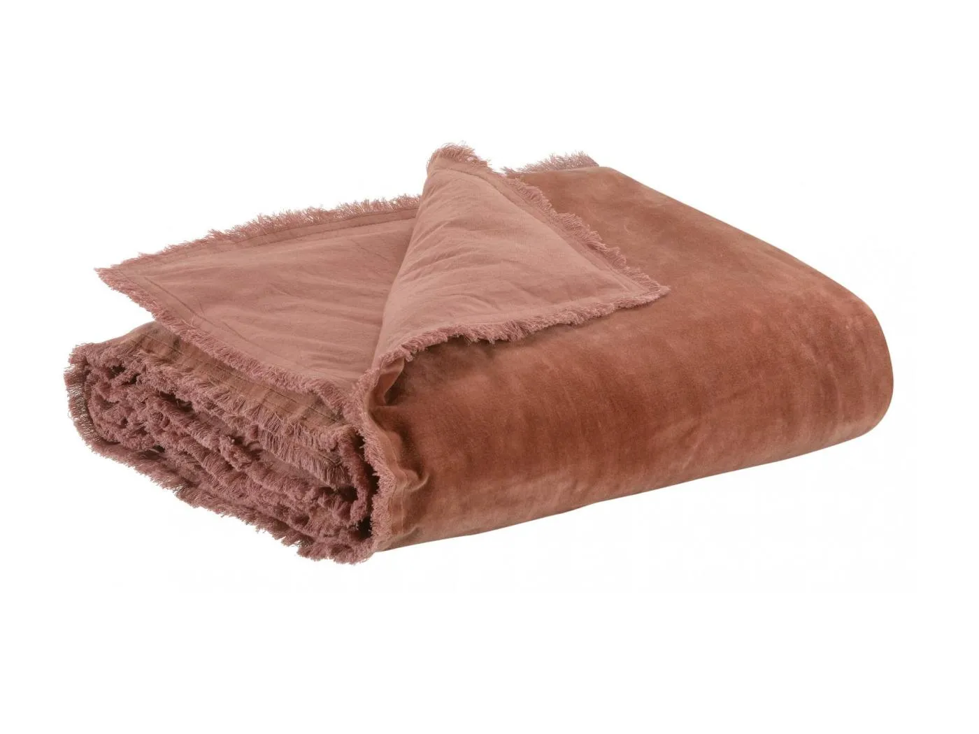 Uni-Bettdecke Fara Rosenholz 85 x 200 cm