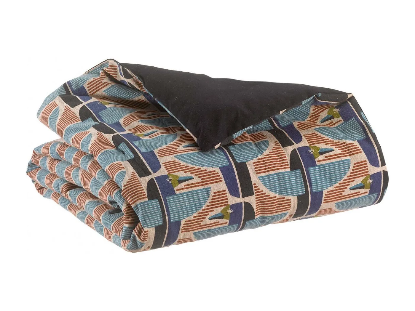 Bedruckte Bettdecke Farel