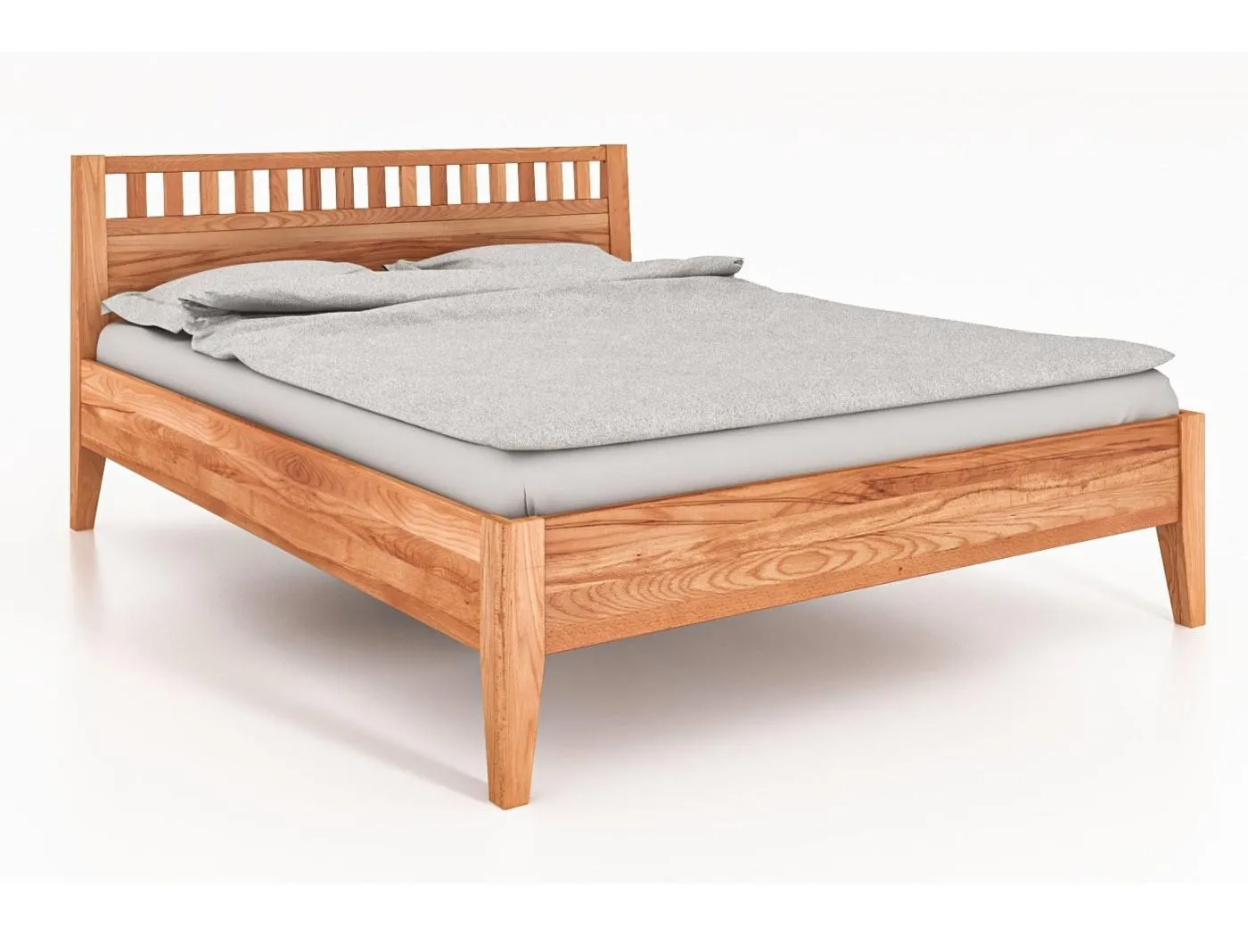 ODYS 5 - Bett 160x200 cm aus Kernbuche naturgeölt