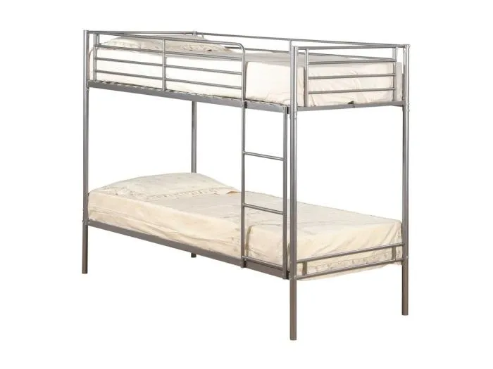 Etagenbett 90x200, Kollektion LUCKY, Farbe Grau