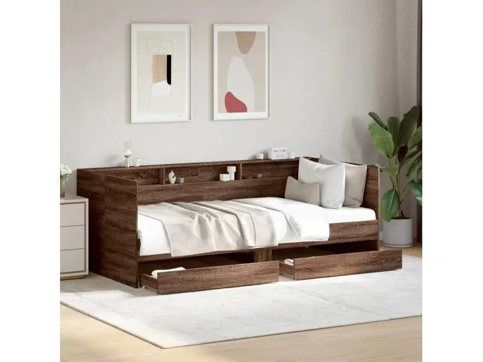 Tagesbett mit Schubladen ohne Matratze 90x190 cm