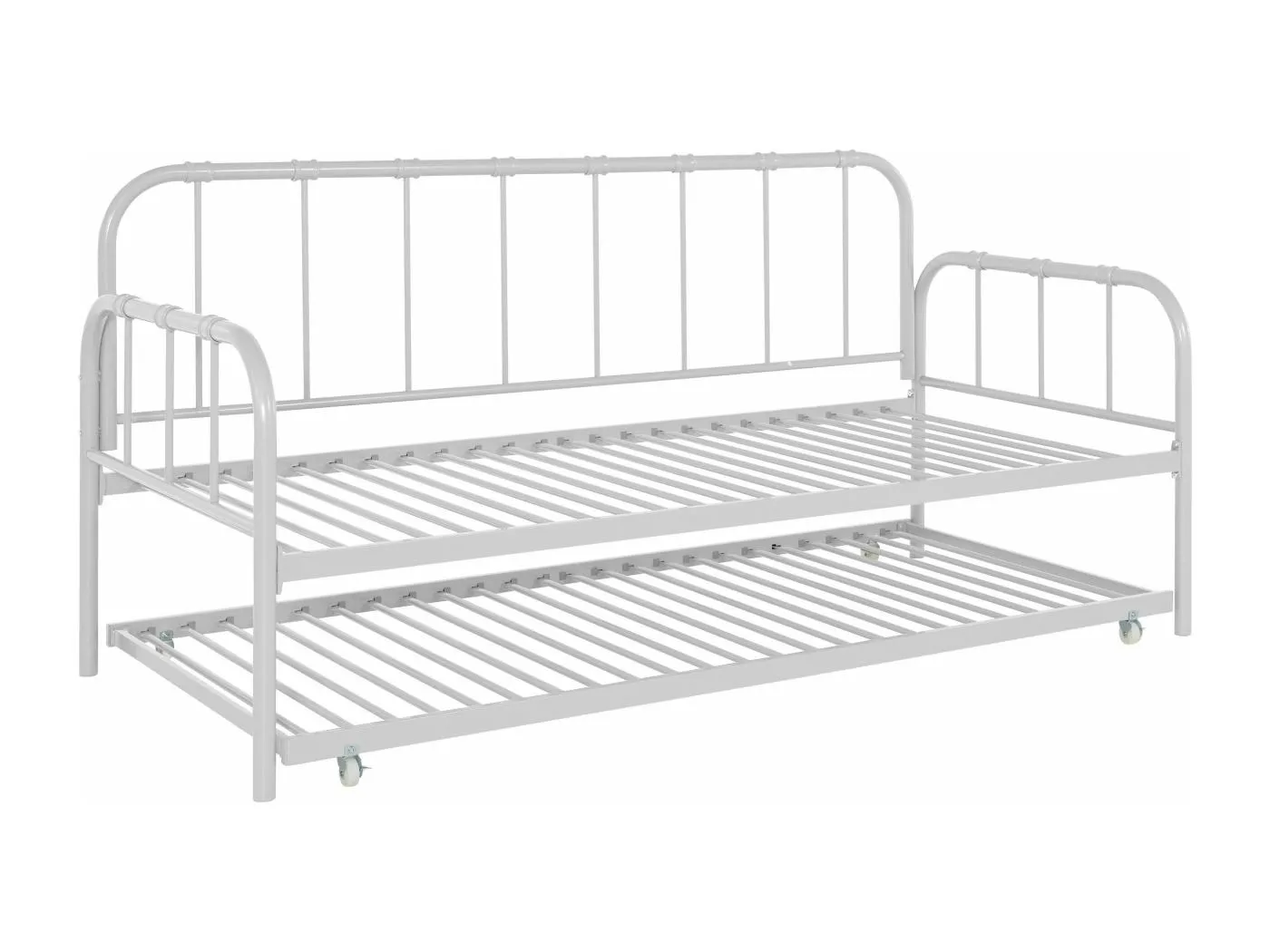 Aaron Daybed Weißmetall