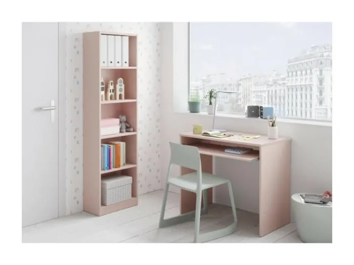 Schreibtisch rosa 79x90x54cm