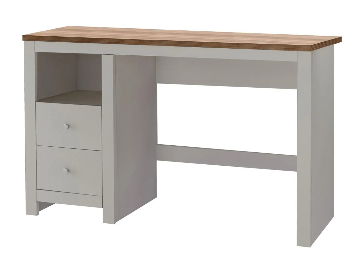 Emerald Schreibtisch 2 Türen EicheCreme