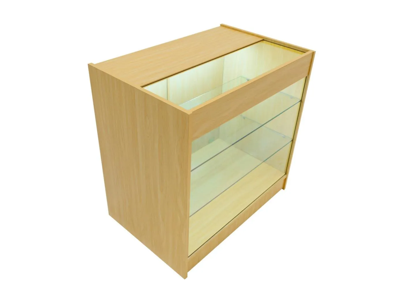 K900 LED-Ladentheke – Ahorn