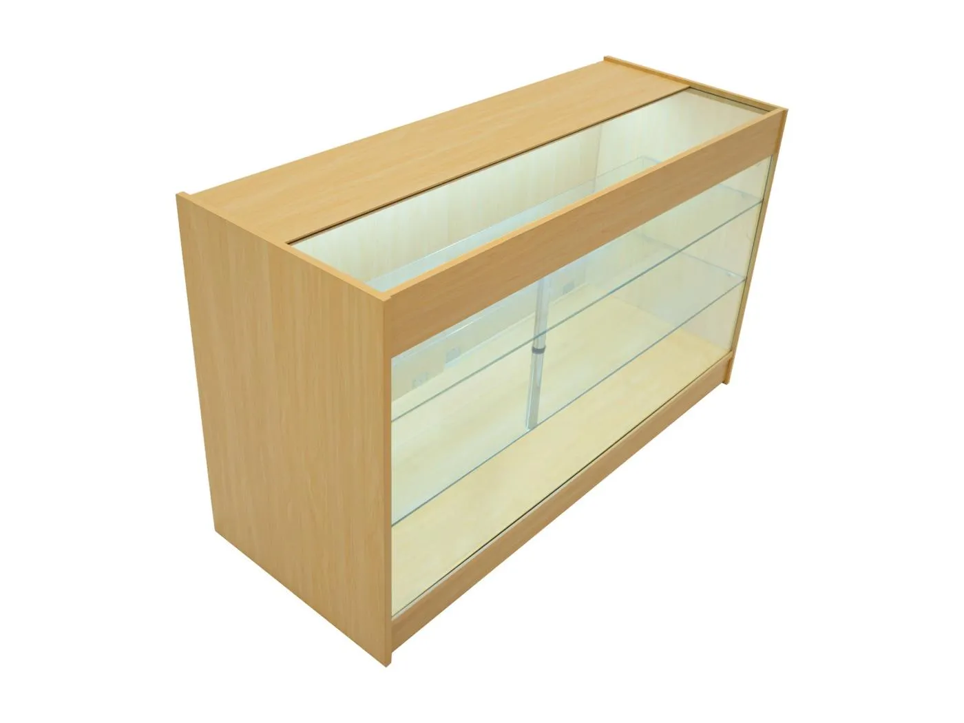 K1500 LED-Ladentheke – Ahorn