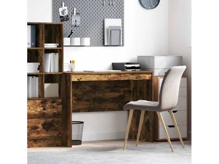 Schreibtisch Räuchereiche 100 x 50 x 76 cm Holzwerkstoff