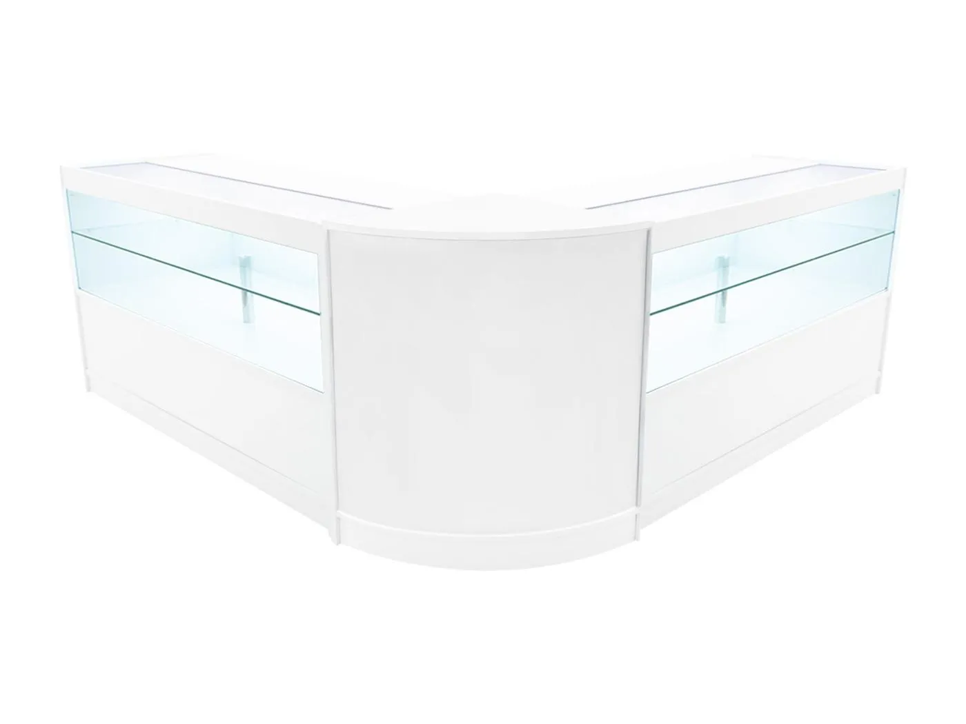 Selene LED Verkaufstheken-Set CM60 + C1500 (2 Stück) – Weiß