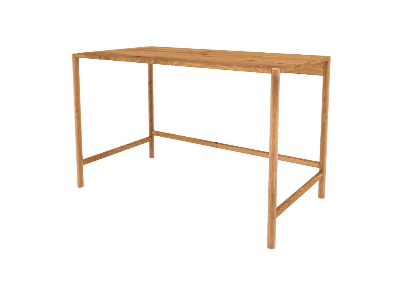 POLA - Schminktisch mit Schublade aus Wildeiche, naturgeölt