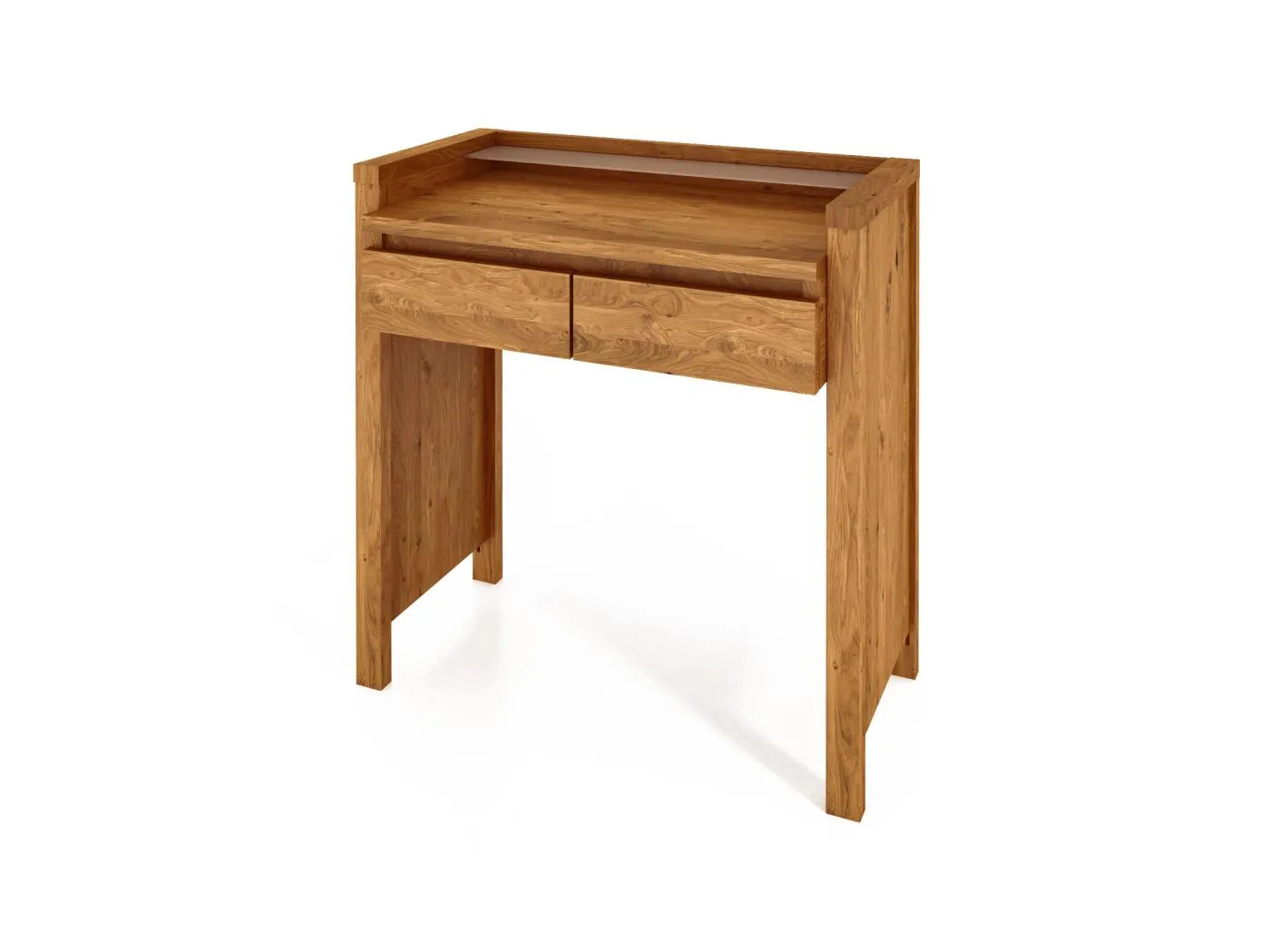 VINCI - Schminktisch aus Wildeiche, naturgeölt
