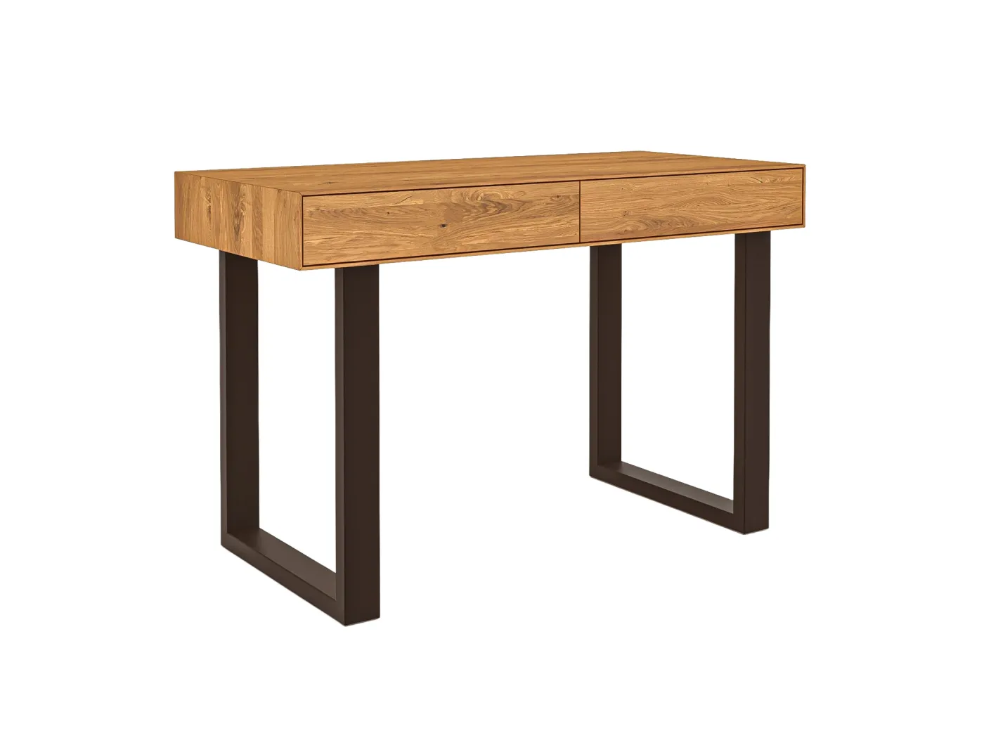 STEEL - Schminktisch  aus Wildeiche, naturgeölt