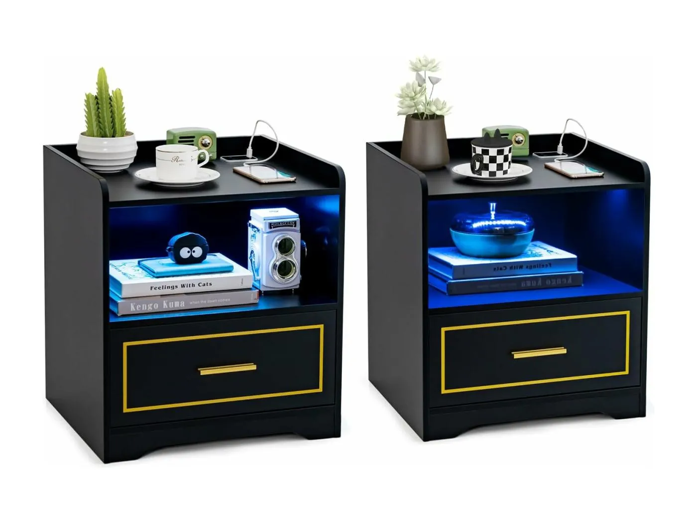 Nachttisch TG32785PQ (2er Set)