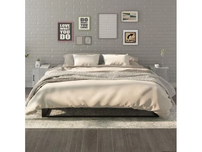 2er-Set Nachttische Nachtschrank Grau Sonoma Holzwerkstoff -RN15623