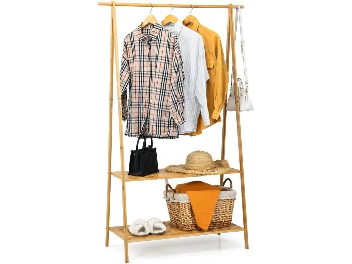 Kleiderständer aus Bambus