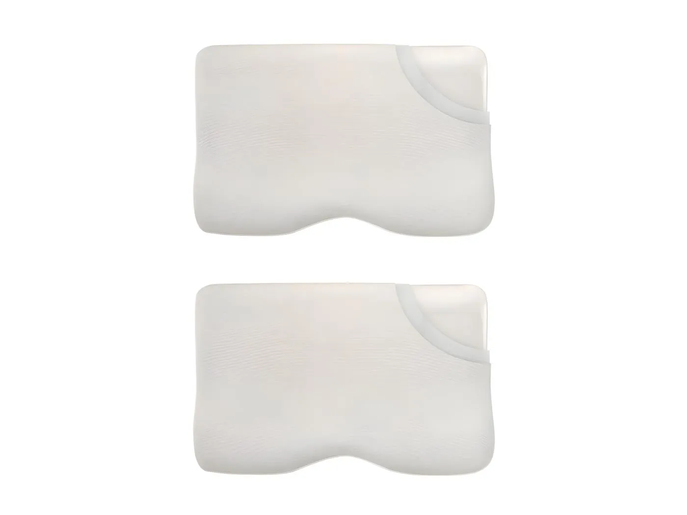 2er-Pack INPHYSIO Komfort Plus Kissen mit Bambuskissenbezügen