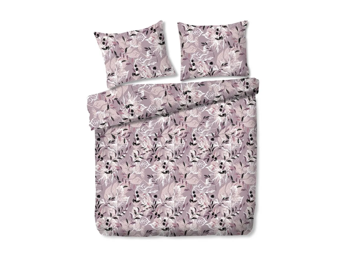 Mikrofaser-Bettwäsche Arianna mittelrosa 200 x 220