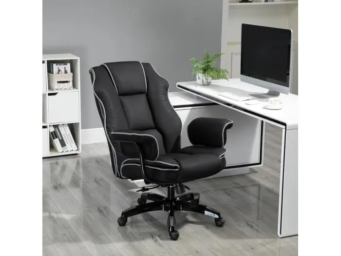 Bürostuhl - Rückenlehne bis 150° neigbar - höhenverstellbar - mit Rollen - Belastung 120kg - 76x80x118/124cm