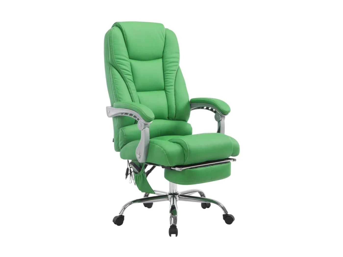 Bürosessel - Kunstleder & natura - grün - Pacific