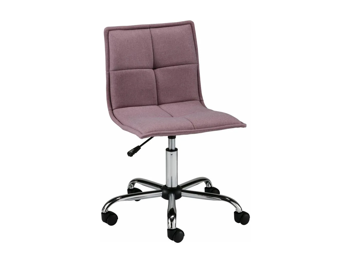 Brandon | Bürostuhl in Rosa Stoff