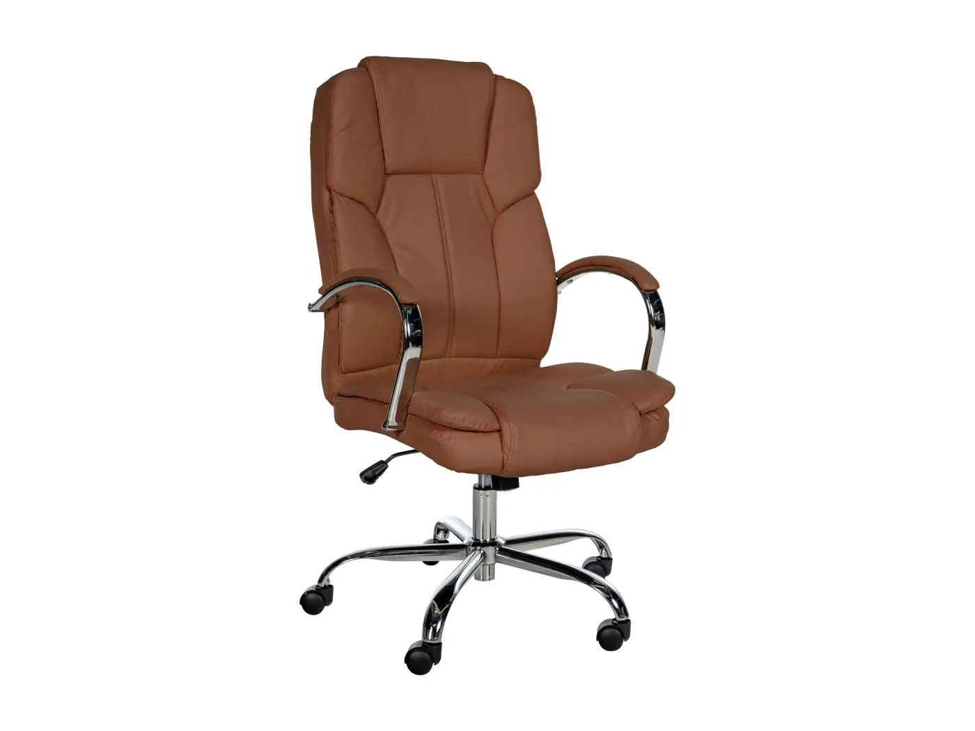 Bürosessel - Kunstleder & antik-hell - hellbraun - XXL Xanthos