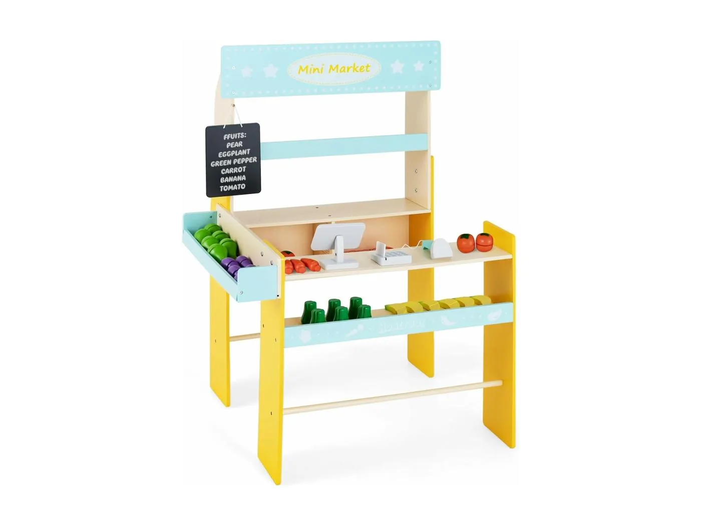 Kaufmannsladen aus Holz