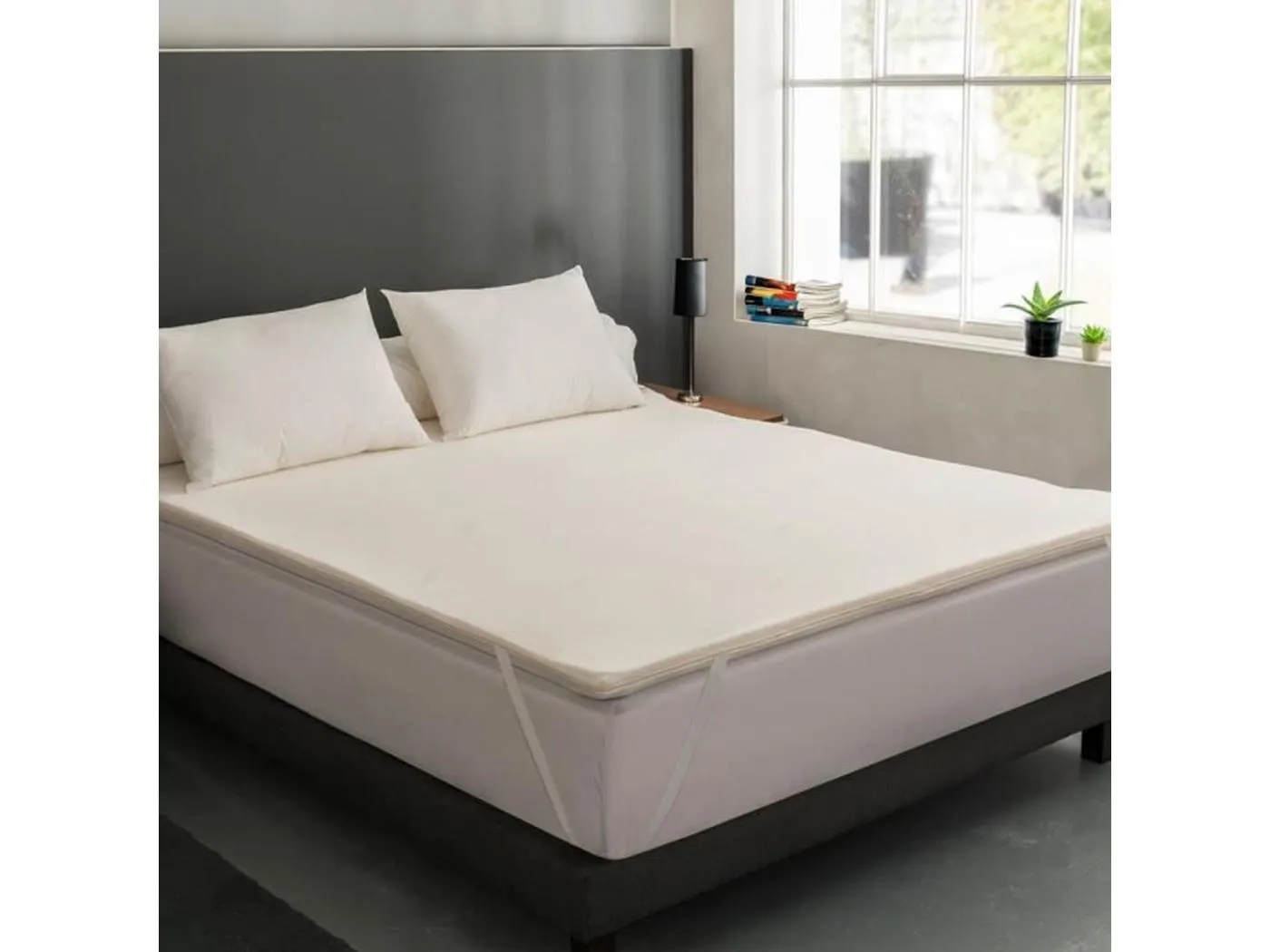 Abnehmbarer Pflanzlicher Matratzenauflage 140x190 cm