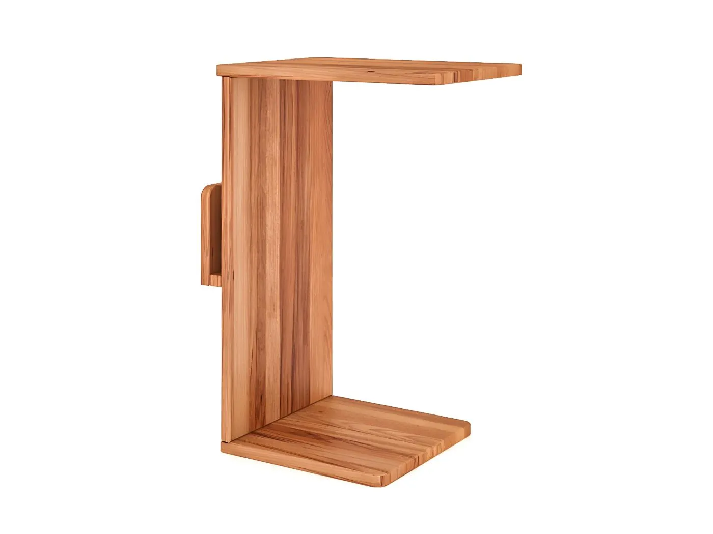 ABIES - Nachttisch mit Schubladen aus Kernbuche, naturgeölt