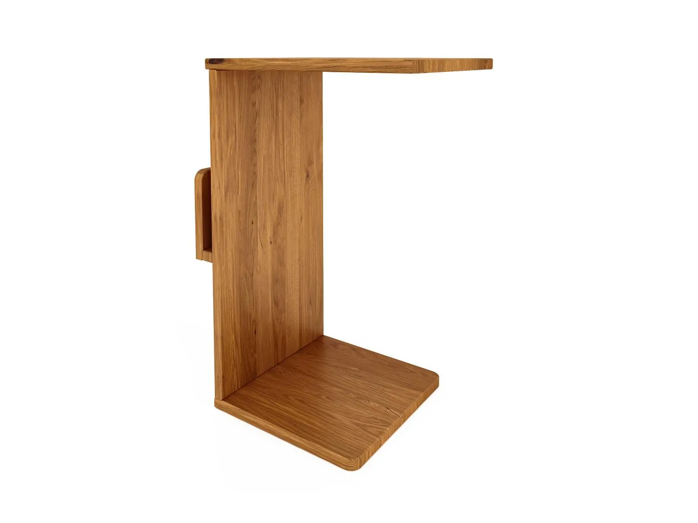 RETRO - Nachttisch aus Wildeiche, naturgeölt