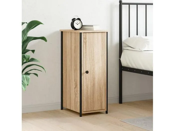 Nachttisch Sonoma-Eiche 32x42x80 cm Holzwerkstoff