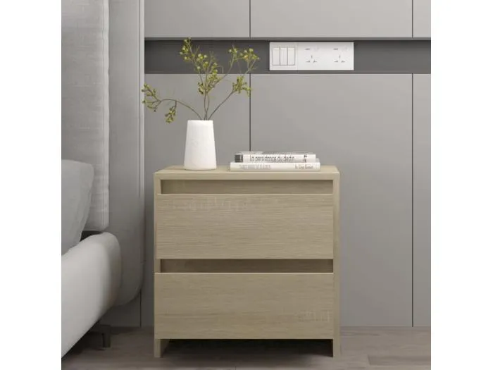 Nachttisch Sonoma-Eiche 45x34,5x44,5 cm Holzwerkstoff