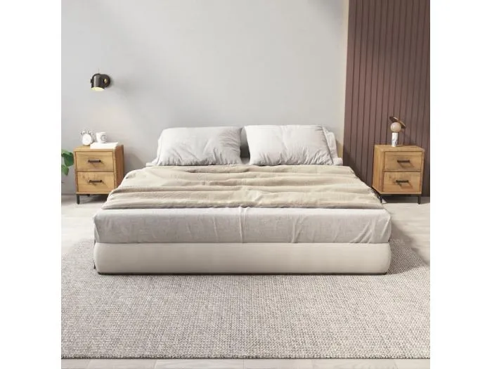 Nachttische 2 Stk. 36x30x45 cm Massivholz Kiefer