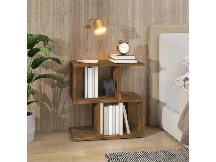 Nachttisch Räuchereiche 50x30x51,5 cm Holzwerkstoff